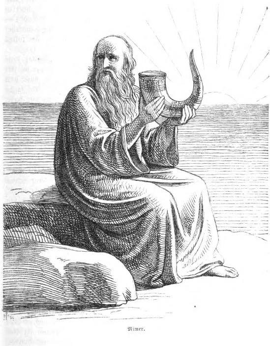 Mimir the keeper of wisdom in Norse myth